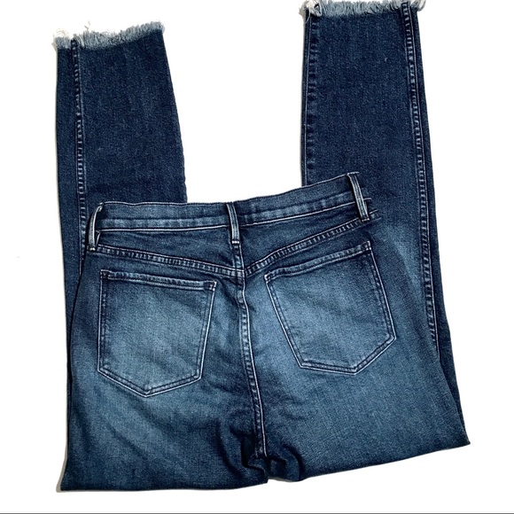 3x1 NYC | straight authentic crop raw hem jeans - Picture 5 of 8